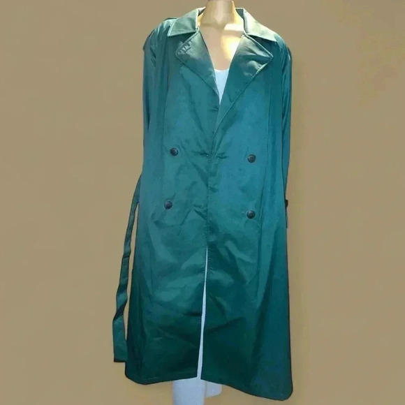 Vintage Worthington women’s insulated trench coat size 15 - Picture 1 of 15